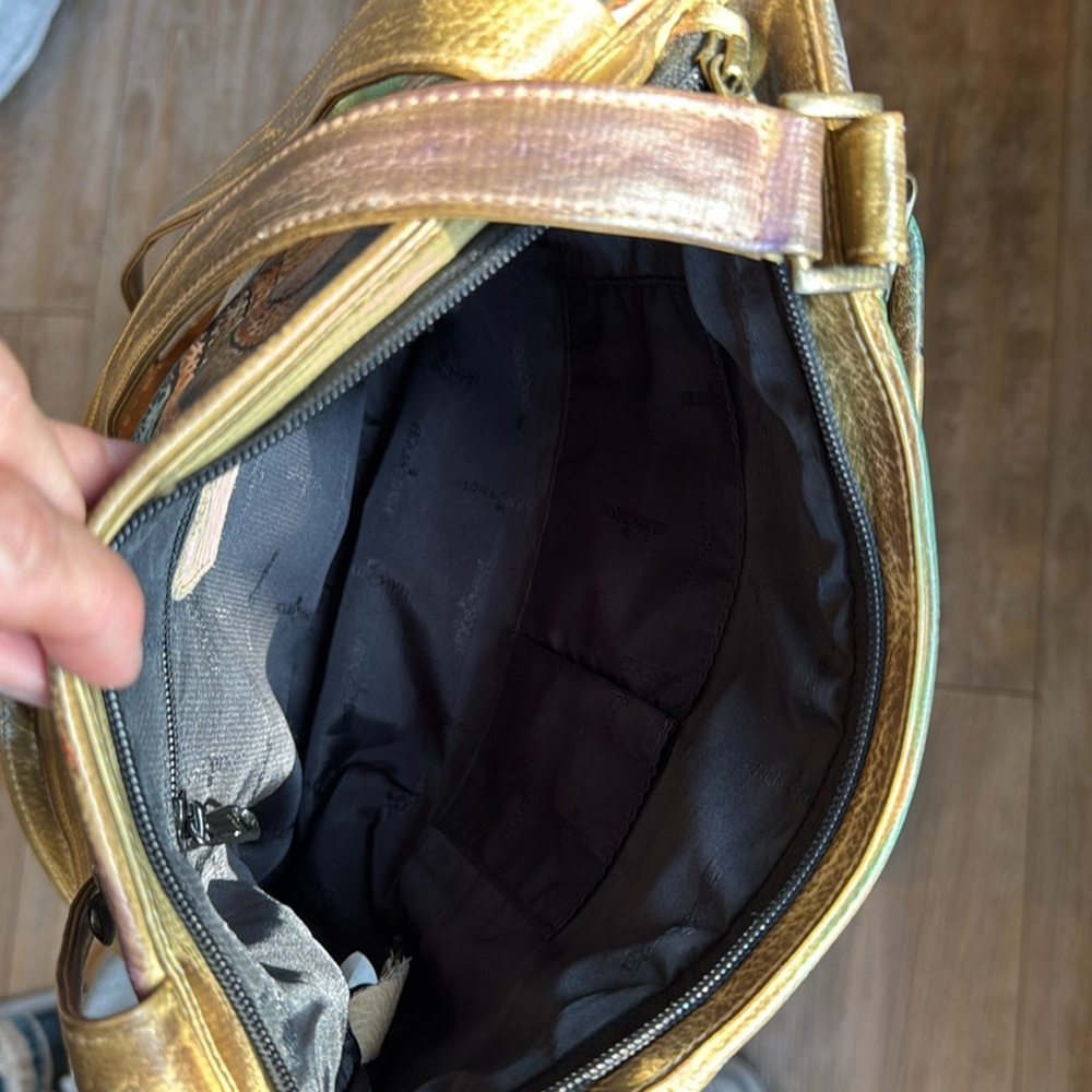 Anuschka Artistic Multicolor Shoulder Bag - Picture 12 of 12